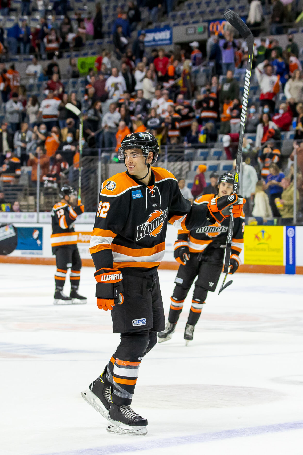 Boudrias celebrates